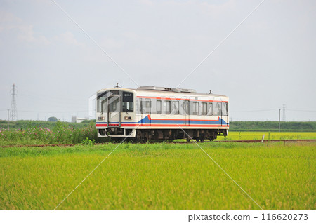 Kanto Railway, Jōsō Line, Minami-Ishika-Mitsuma, Kiha 2404 Kanto Railway, Jōsō Line, Minami-Ishika-Mitsuma, Kiha 2404 116620273