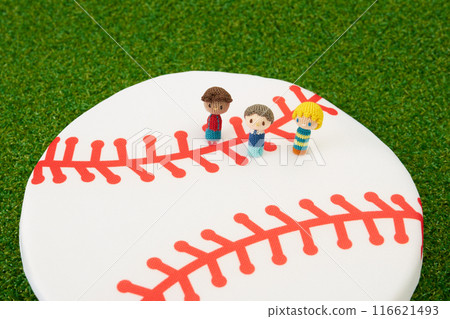 Amigurumi 娃娃棒球形象 116621493