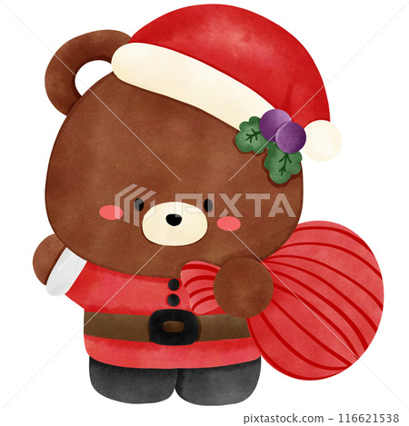 Bear santacros cute Bear santacros cute 116621538