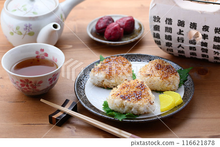 烤飯糰 烤飯糰 116621878