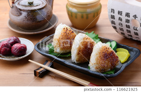 Grilled rice ball Grilled rice ball 116621925