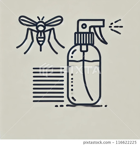 Take proper precautions against insects in summer! 116622225