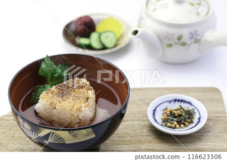 Grilled rice ball onigiri Grilled rice ball onigiri 116623306