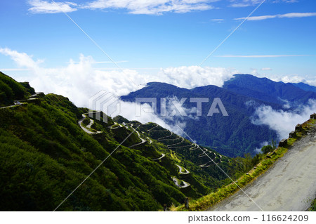 View from the top of Old Silk Route Sikkim 116624209