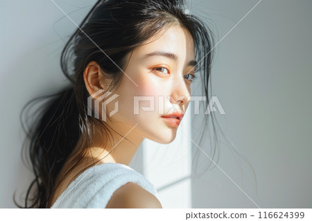 Asian women's beauty image (skin care, body care, beauty salon) 116624399