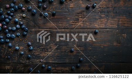 Blueberries. Generative AI 116625122