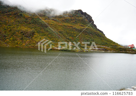 Wonderful water Body of Tsomgo lake or Changu lake at East Sikkim Wonderful water Body of Tsomgo lake or Changu lake at East Sikkim 116625783