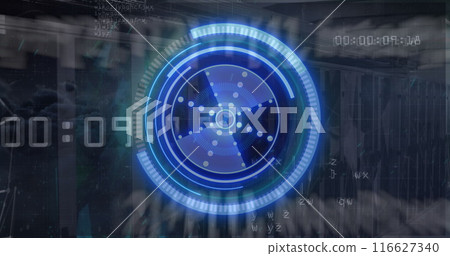 Image of scopes scanning, time changing and data processing Image of scopes scanning, time changing and data processing 116627340