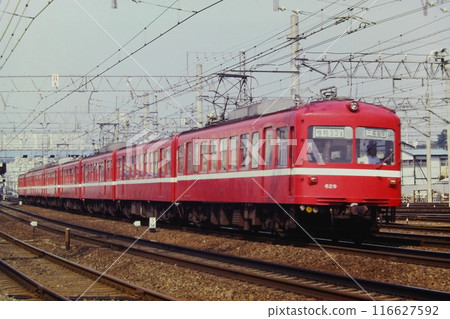 京急，600型，629-632+625-628，特快列車，金澤文庫-金澤八景，1981年9月23日 116627592