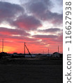 The sky seen early in the morning in February 116627938
