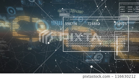 Image of data processing over online security chain 116630212