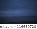 Fishing fire in the Sea of Japan 116630728