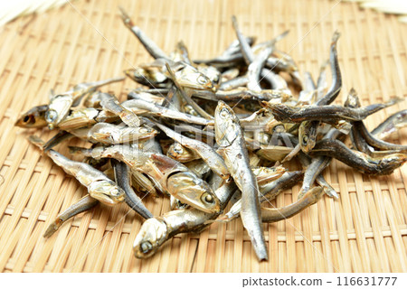 Dried anchovies Dried anchovies 116631777