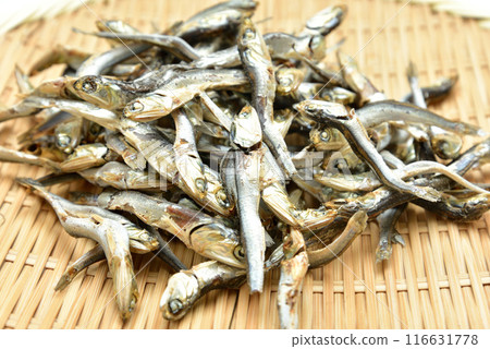 Dried anchovies Dried anchovies 116631778