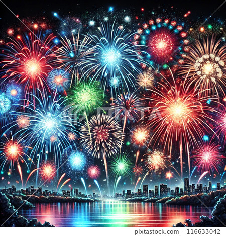 Fireworks 116633042