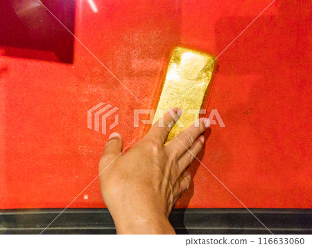 世界遺產「佐渡島金山」 佐渡金山展示館 真正的金塊 116633060