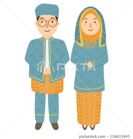 Traditional Wedding Couple Koto Gadang  116633945