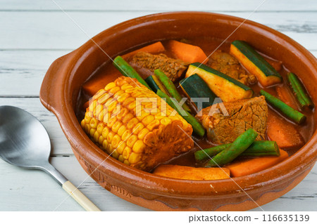 Mole de Olla (Mexican food) Mole de Olla (Mexican food) 116635139
