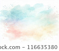 Watercolor colorful texture 116635380