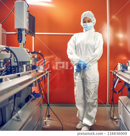 研究所工作人員CG素材 116636009