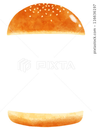 A3 Hamburger bun frame material 116636197