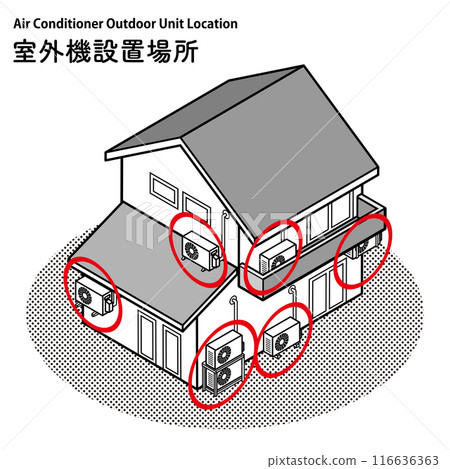 空調室外機安裝位置: 主線可用 空調室外機安裝位置: 主線可用 116636363