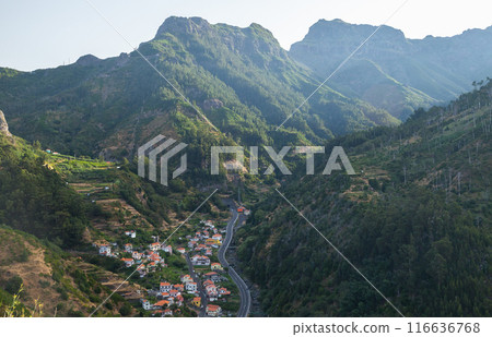 Mountain landscape with Serra de Agua village. Madeira 116636768
