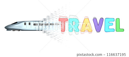 High-Speed Train Travel Concept 116637195