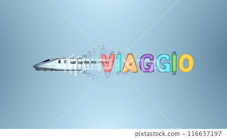 High-Speed Train Viaggio Concept 116637197