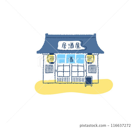 Japanese style izakaya 116637272