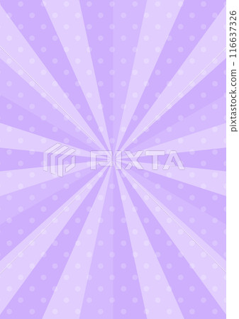 Cute pop concentrated lines Purple dots Sunburst vertical Illustration with Cute pop concentrated lines Purple dots Sunburst vertical Illustration with 116637326