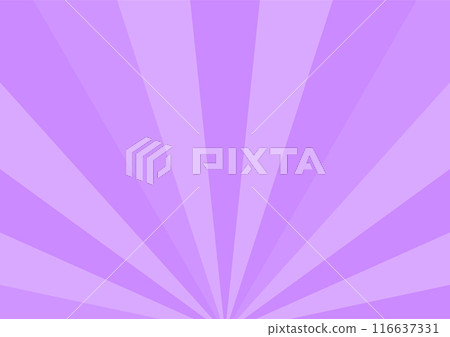 Cute pop concentrated lines horizontal horizontal purple Illustration with retro comic Cute pop concentrated lines horizontal horizontal purple Illustration with retro comic 116637331