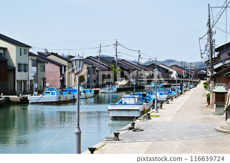 富山縣新湊日本威尼斯懷舊港口小鎮富山縣內川地區旅遊景點 116639724