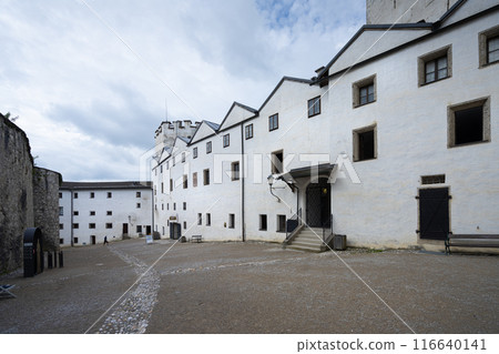 The castle of Salzburg, Austria 116640141
