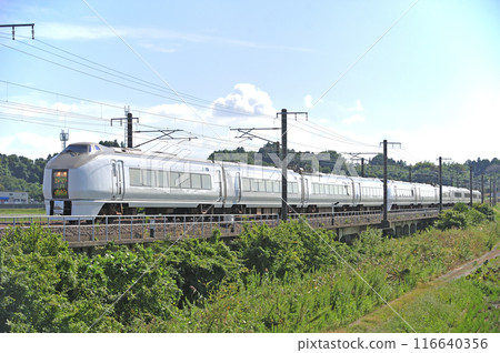 常盤線 神立-高濱 JR東日本 651系 K204編組(勝田)超級日立 常盤線 神立-高濱 JR東日本 651系 K204編組(勝田)超級日立 116640356
