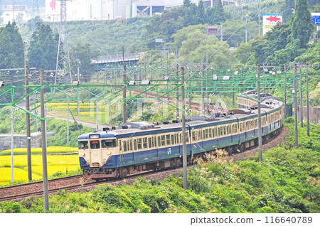 上越線 越後湯澤~石內 JR東日本 113系 S223+113編組(幕張) 上越線 越後湯澤~石內 JR東日本 113系 S223+113編組(幕張) 116640789
