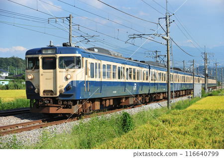 Joetsu Line Numata-Gokan JR East 113 series S223+113 train (Makuhari) 116640799