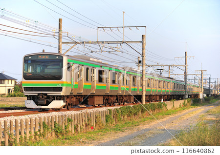 Takasaki Line Gyoda-Kumagaya JR East E231 Series 1000 U66 (Oyama) 116640862
