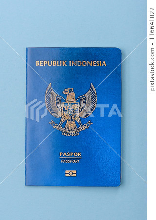 Physical paper international passport of Indonesian citizen Physical paper international passport of Indonesian citizen 116641022