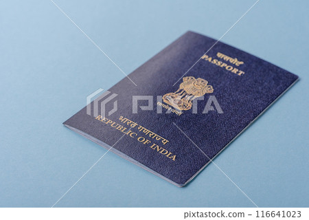 Physical paper international passport of Indian citizen Physical paper international passport of Indian citizen 116641023