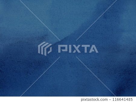 Blue watercolor background with gradient and stains. Hand drawn illustration. Blue watercolor background with gradient and stains. Hand drawn illustration. 116641485