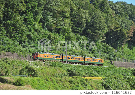Joetsu Line Tsukuda-Iwamoto JR East 115 series (Takasaki) Joetsu Line Tsukuda-Iwamoto JR East 115 series (Takasaki) 116641682