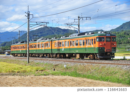 上越線五貫沼田 JR 東日本 115 系列 T1040 編組(高崎) 上越線五貫沼田 JR 東日本 115 系列 T1040 編組(高崎) 116641683