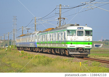 Shirayuki Line Sasaki-Nishi-Shibata JR East 115 series S9 train (Niigata) Shirayuki Line Sasaki-Nishi-Shibata JR East 115 series S9 train (Niigata) 116642110