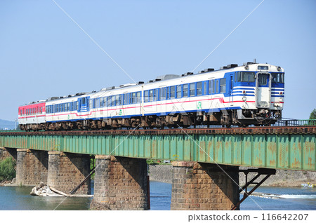 Ban'etsu West Line, Kita-Gosen-Saruwada, JR East, Kiha 47-189 (Niitsu) 116642207