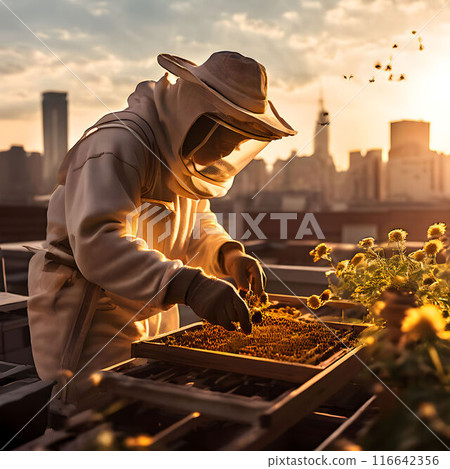 在城市養蜜蜂的人 116642356