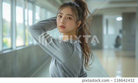 健身 健康 雕塑線條 116642432