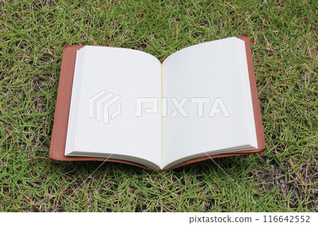 一本空白書的圖像(合成材料) 一本空白書的圖像(合成材料) 116642552