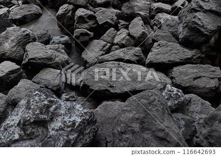 Black coal for fossil energy Black coal for fossil energy 116642693