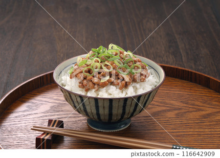 Natto kakame rice Natto kakame rice 116642909